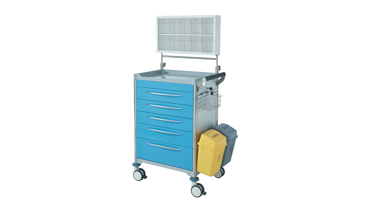 QT775B Helse Anesthesia Trolley